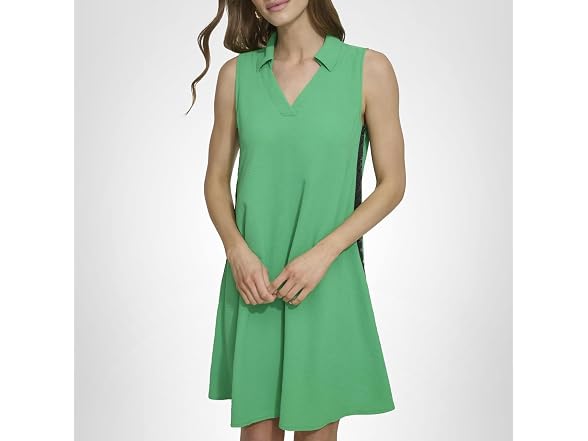 DKNY Women's (XL) Women's Sleeveless Collared Neck
