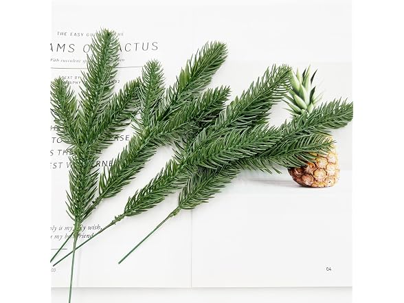 Hananona 50 Pcs Artificial Pine Needles  - Gallery 5