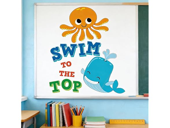 Fun Express Jumbo Under The Sea Bulletin Board Cutouts