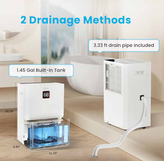 Candy CAS-CF40-W-US CANDY 84 Pints Dehumidifier - Gallery 10