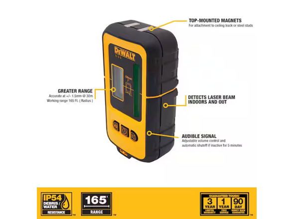 Dewalt DW0892 Laser Detector Kit Green