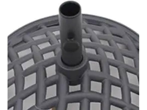 Four Seasons Courtyard Umbrella Base, Dark Gray, 19 Inch