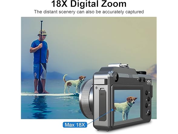 Camcordy Vlogging Camera