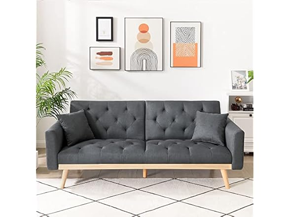 DKLGG Modern Futon Sofa Bed
