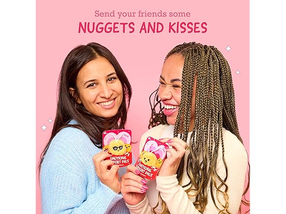 Emotional Support V-Day Nugget Cards by Relatable