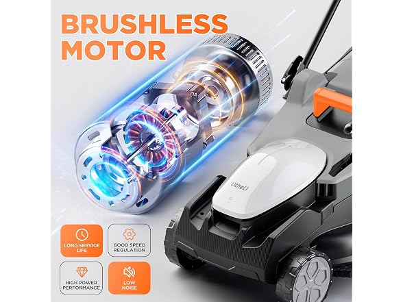 Litheli 16 Inch Cordless Lawn Mower