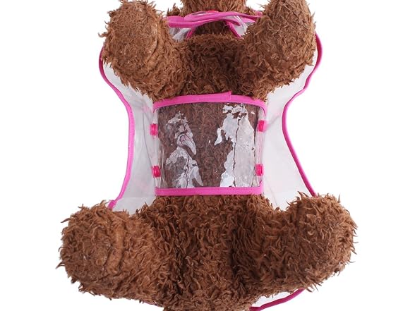 Topsung Waterproof Puppy Raincoat Blue Trans