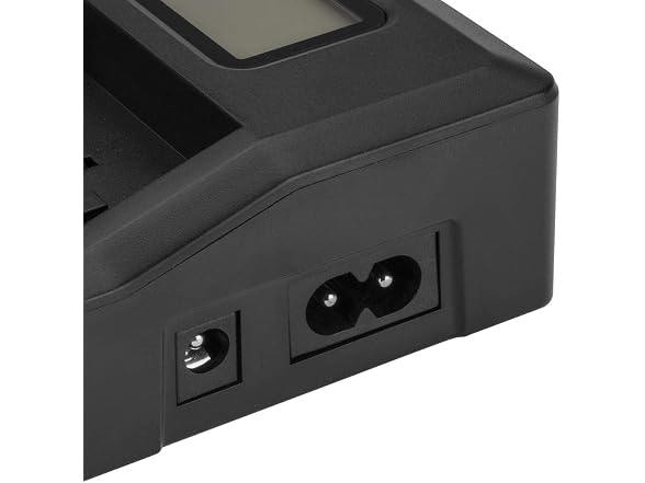Green Extreme Dual Smart Charger with LCD Screen Base