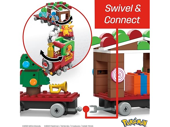 Mega Brands MEGA Pokemon Action Figure Building Toys