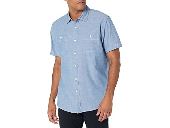 Amazon Essentials Men Slim-fit Chambray Shirt