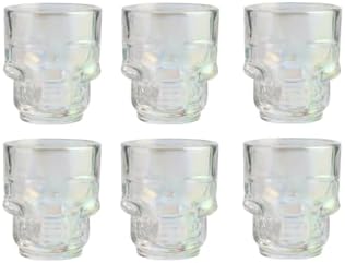 DURA LIVING DL-DLG18911 1.75 oz 6Pc Halloween Skull Sh