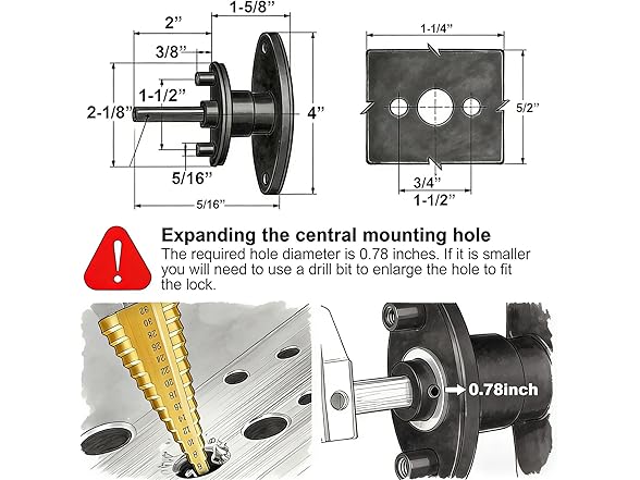 Hurrikom T-Handle Lock