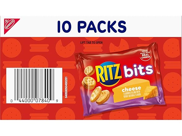 (1) Ritz Bits Lunch Snacks 40-pack