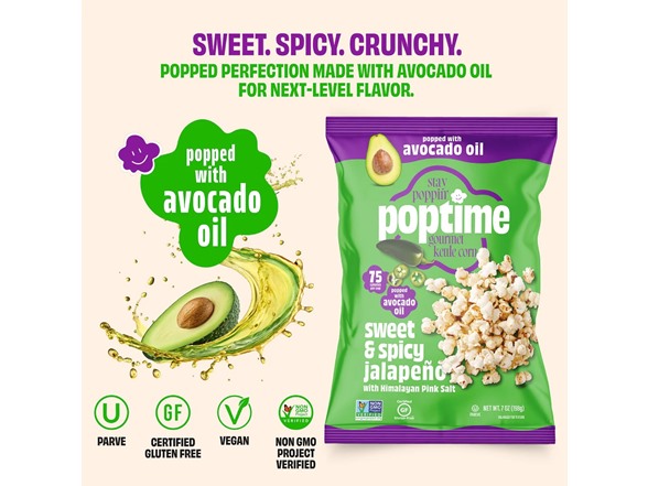(50ct) Poptime Gourmet Popcorn