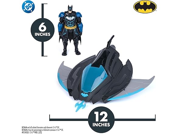 Batman Ninja Strike Katana Blade Batwing and 6" Action Figure