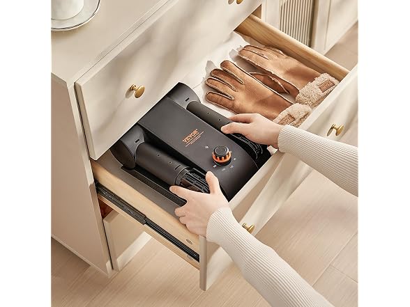 180° Foldable 2 Tubes Shoe Dryer, Portable Boot