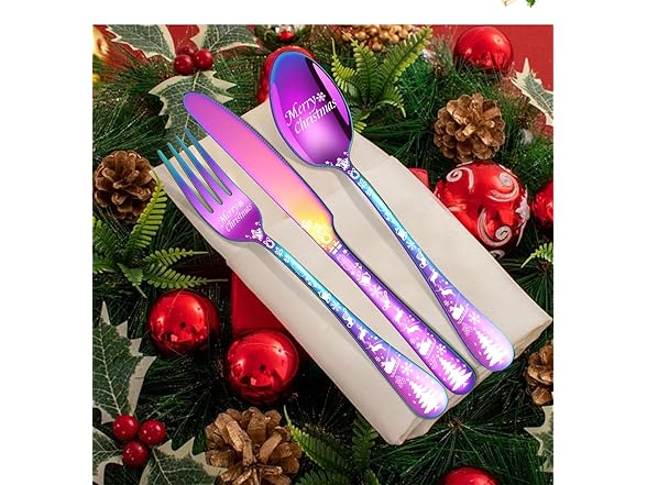 Colorful Stainless Steel Cutlery Set