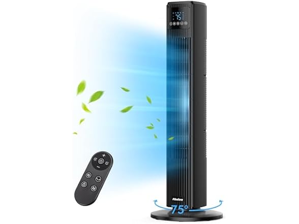 Tower Fan - 4 Speed 90° Oscillating
