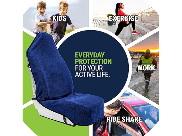 Season Guard Terry Cloth Sweat Towel Sea