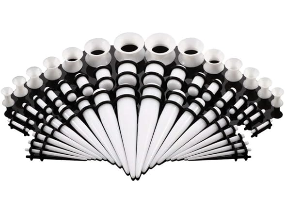 LLGLTEC Ear Stretching Kit 50 Pieces