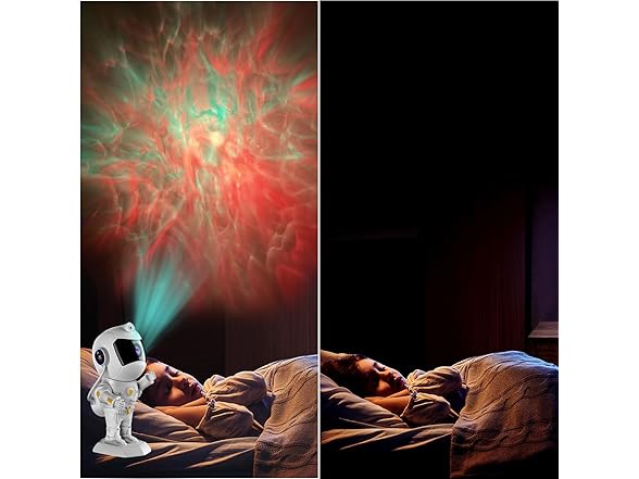 XIAOER Astronaut Galaxy Star LED Projector