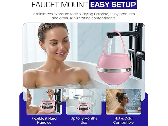 Crystal Quest Bath Ball Filter