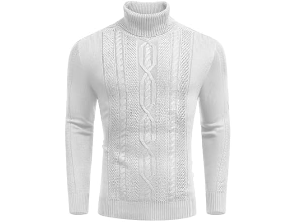 Coofandy Men (L) Slim Turtleneck Sweater Sweaters