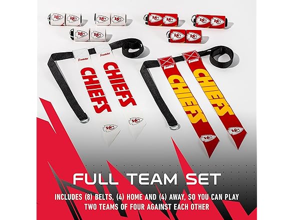 KANSAS CITY CHIEFS Youth Flag Football Set
