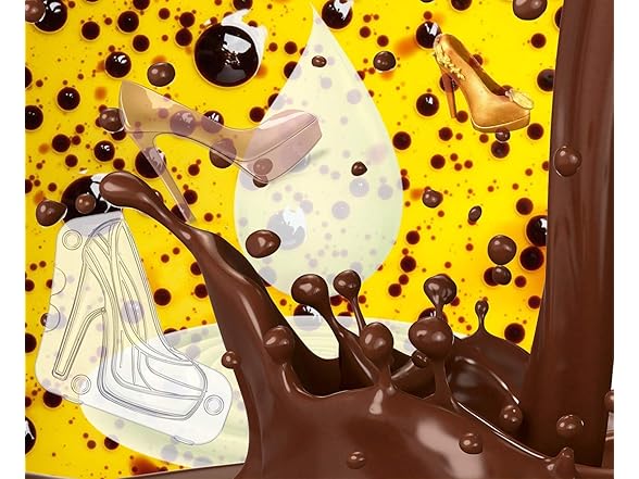 High Heel Chocolate Mold 3d Shoe Candy