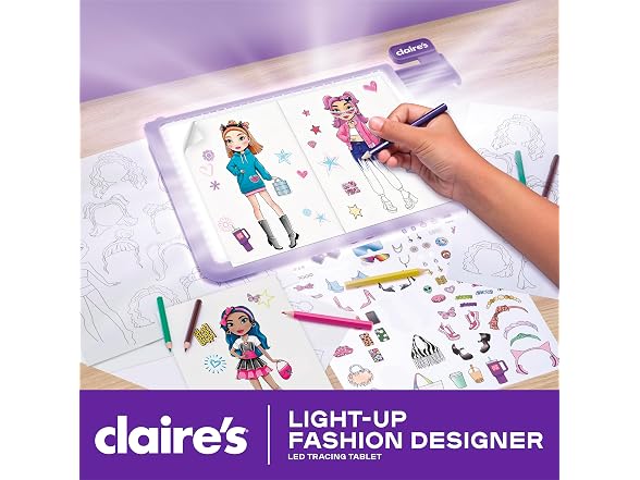 Claire’s Light-Up Fashion Designer LED