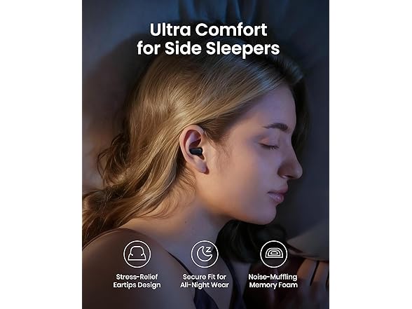 QubitPulse Ear Plugs for Sleeping
