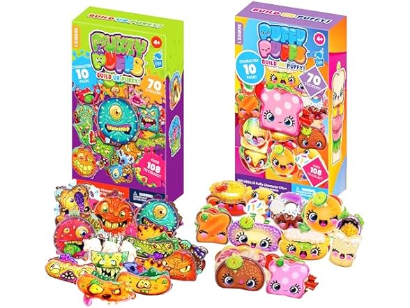 Cepia LLC Puffy + Pukey Puffs (20 Pack Bundle)