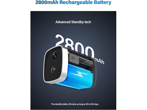 ZHIXIAOYI 4G LTE Security Camera 2K