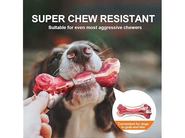 Dog Toys Aggressive Chewers Simulated Bone Dog Toys