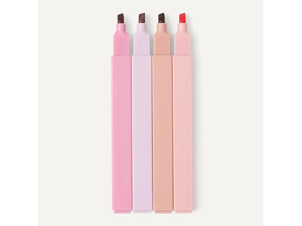 Amazon Basics Pastel Highlighters Set