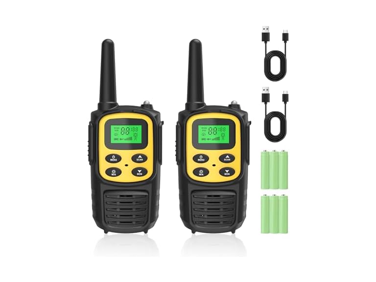 Fvamom  Rechargeable Walkie Talkies,Fvamom Walk  