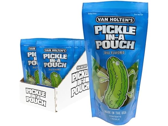 12PK Van Holten's Pickles - Jumbo Dill Pickle