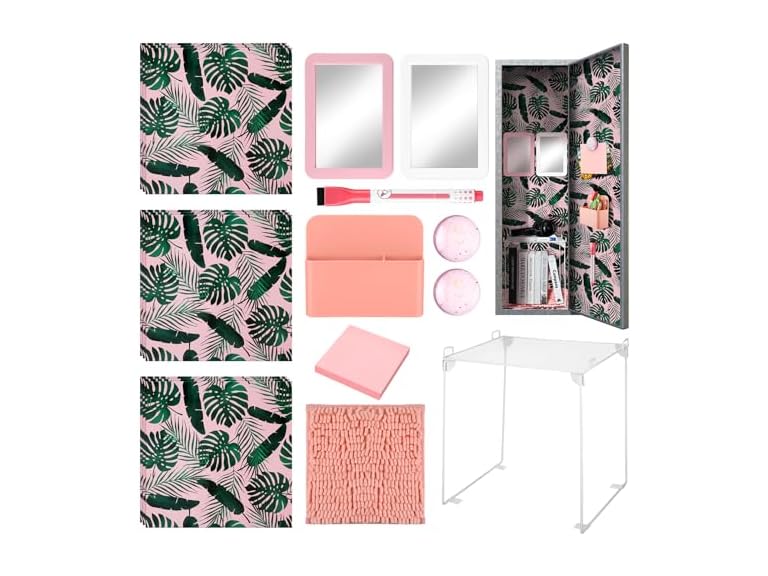 17 Pcs Locker Organizer & Decorating Kit