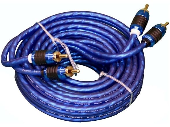 Deejay LED Tbhrca12majimbe 12-feet RCA Shielded