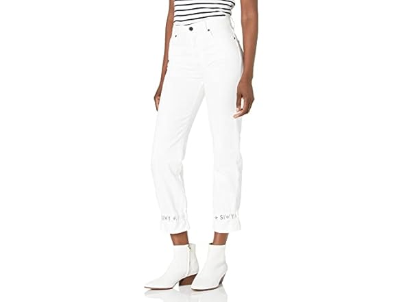 Siwy Womens Paola Mid Waist Straight Jean (24)