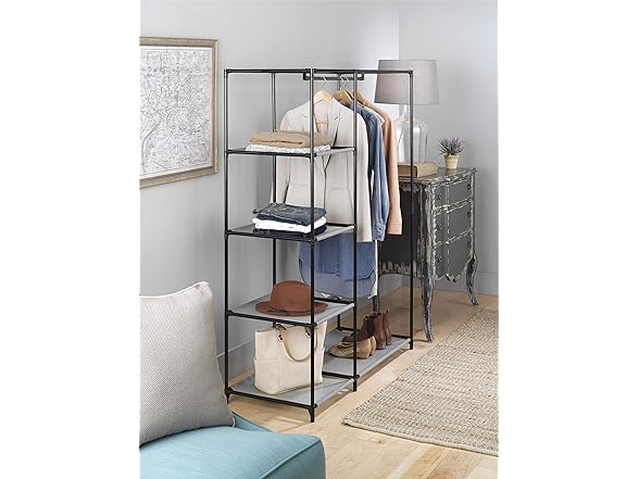 Whitmor Spacemaker 5 Tier Wardrobe Closet