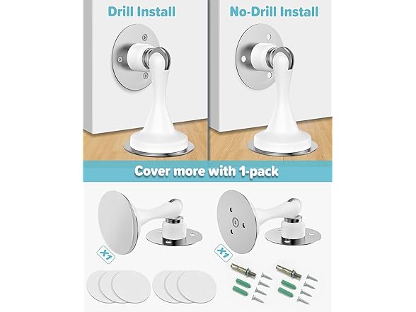 HELEMAN Magnetic Door Stopper (Your Choice)