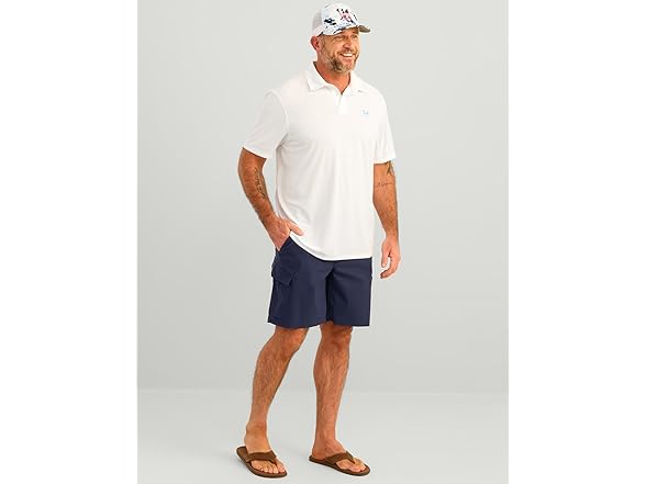 HUK Mens Icon Polo