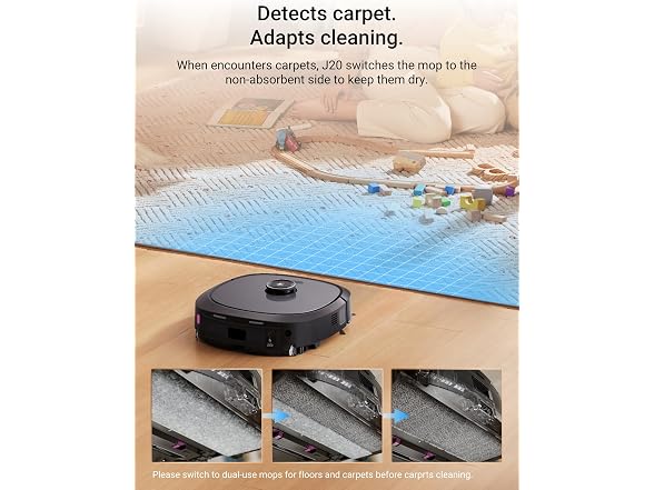 Eureka J20 Robot Vacuum Self Emptying