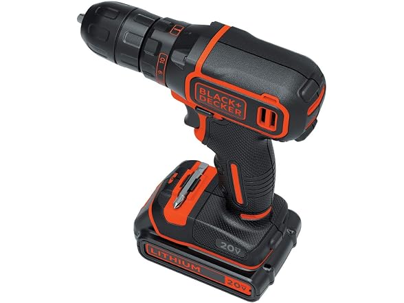 Black+Decker BDCDD120C 20V MAX Drill/Driver Kit