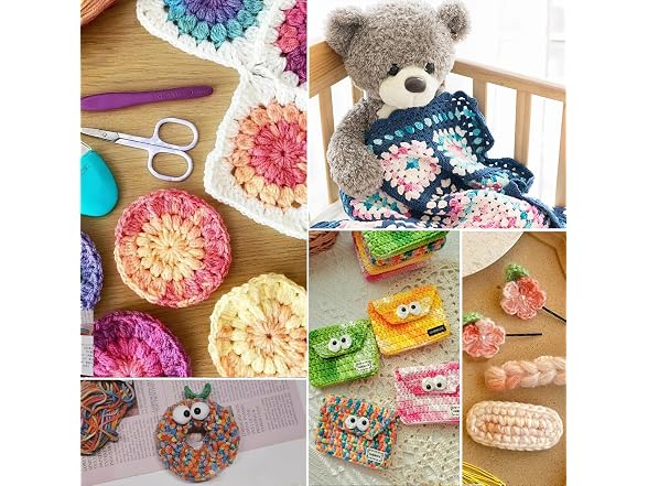250g(5x50g) Acrylic Yarn for