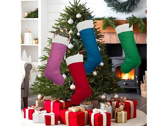 LinaGarten Stocking Decor Xmas Tree