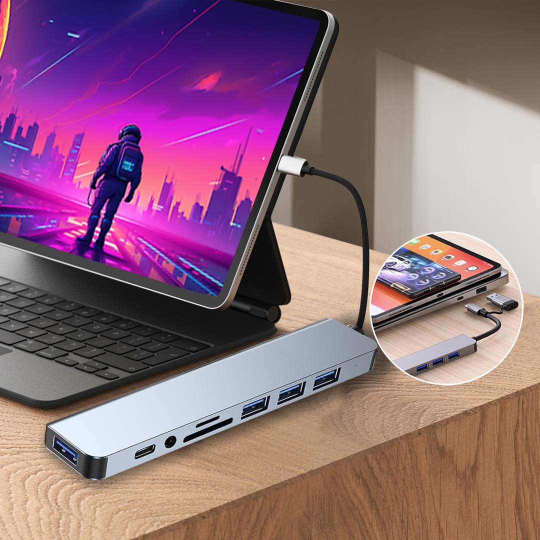 Ethos 8-in-1 USB-C Hub Adapter - Gallery 10