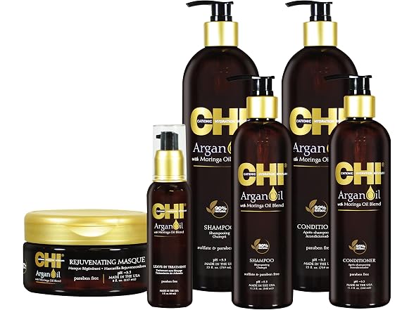 CHI Argan & Moringa Shampoo 25oz