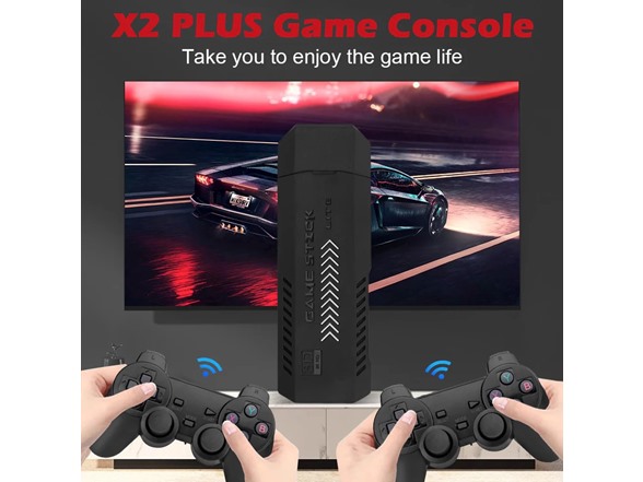 Retro 4K HDMI Game Stick + 2 Controllers